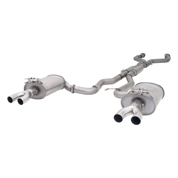 Xforce Exhaust For HSV VF Sedan & Wagon Raw 409 Stainless Steel Twin 3" Cat Back System