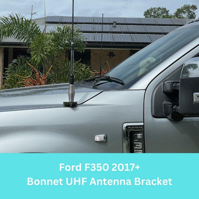 UHF Fender Bracket Stainless Steel FB-164 to suit Ford F350 2017+