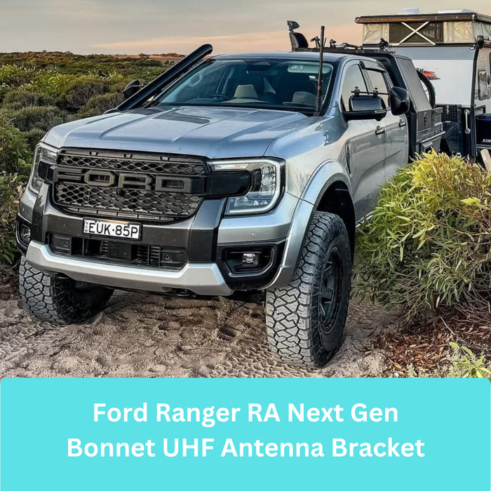 Bonnet UHF Antenna Bracket BB-035 to suit Ford Ranger RA 2022+