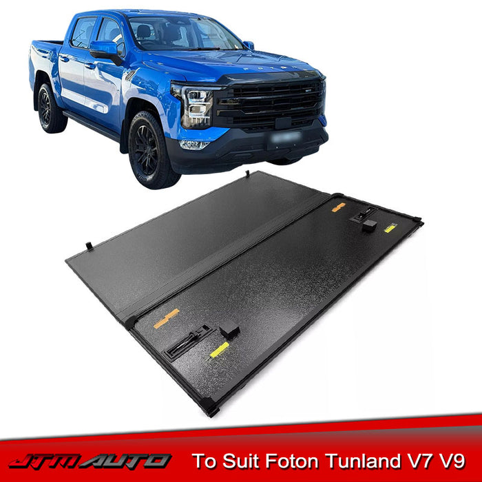 Aluminum Tri-Fold Folding Hard Tonneau Cover to suit Foton Tunland V7 V9