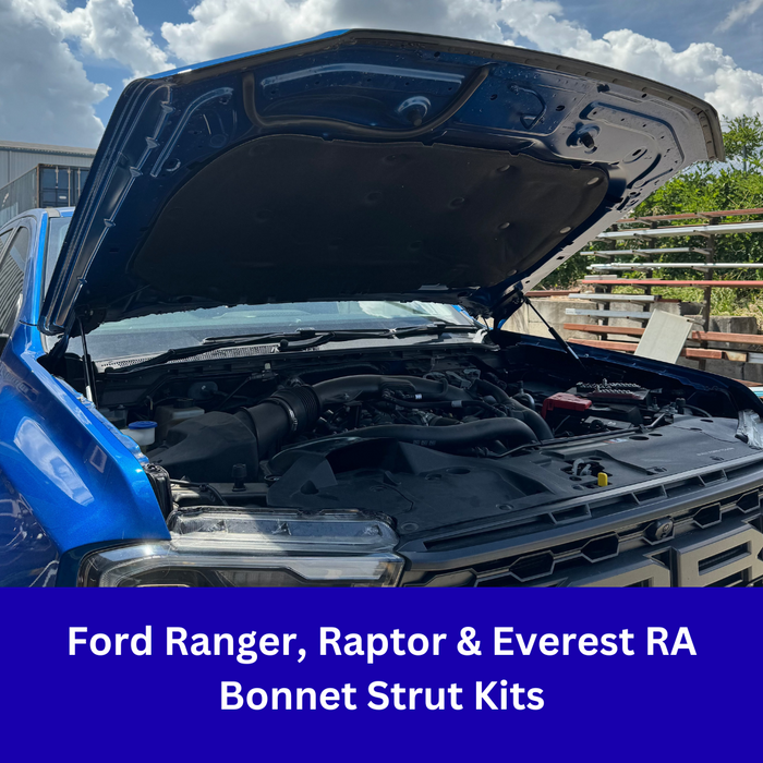 Bonnet Strut Assist Kits to suit 2022+ Ford Ranger, Raptor, Everest RA