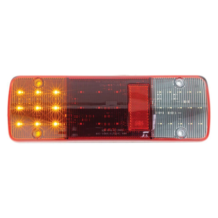 HULK 4X4 LED COMBINATION LAMPS 12/24v 400mm LEAD (PKT 2)