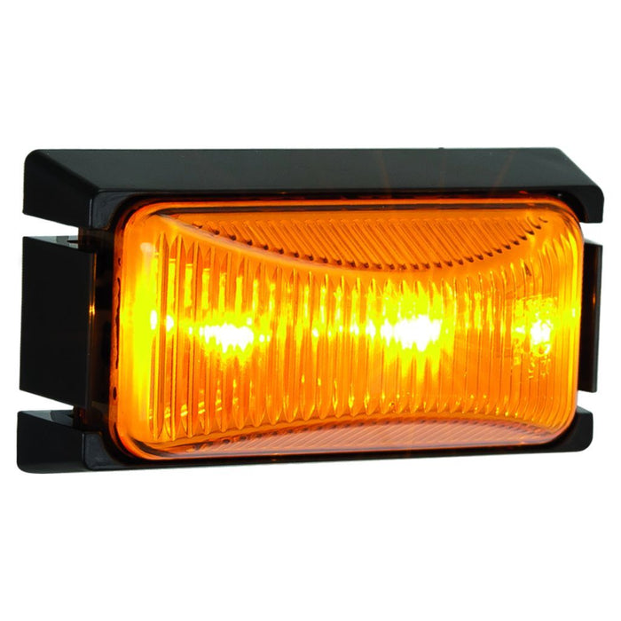 HULK 4X4 LED MARKER LAMP AMBER 12/24V 200mm LEAD