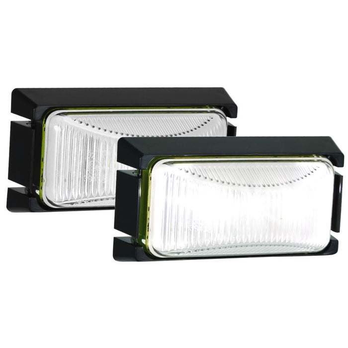 HULK 4X4 LED MARKER LAMP WHITE 12/24V 200mm LEAD