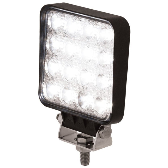 HULK 4X4 4.3" LED Square Flood Beam Worklamp