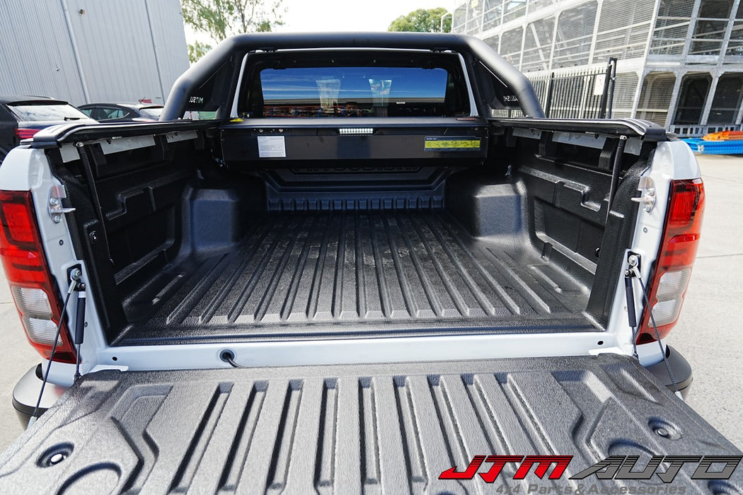 Heavy-duty retractable tonneau cover for Navara D27 2026+
