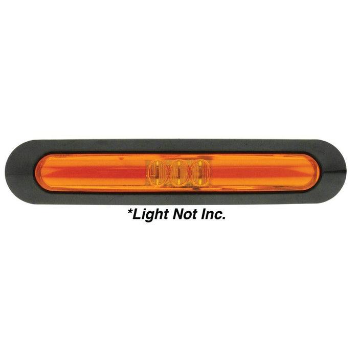 Ignite PKT 4 BLACK BEZEL T/S ZEON LED SIDE MARKER LAMPS . 170 x 32 x 17mm