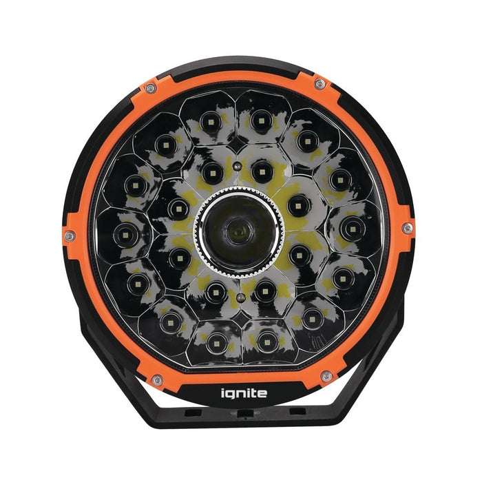 Ignite Ignite 9" Round Slimline Laser LED Driving Light 9 - 36 Volt 152 Watt