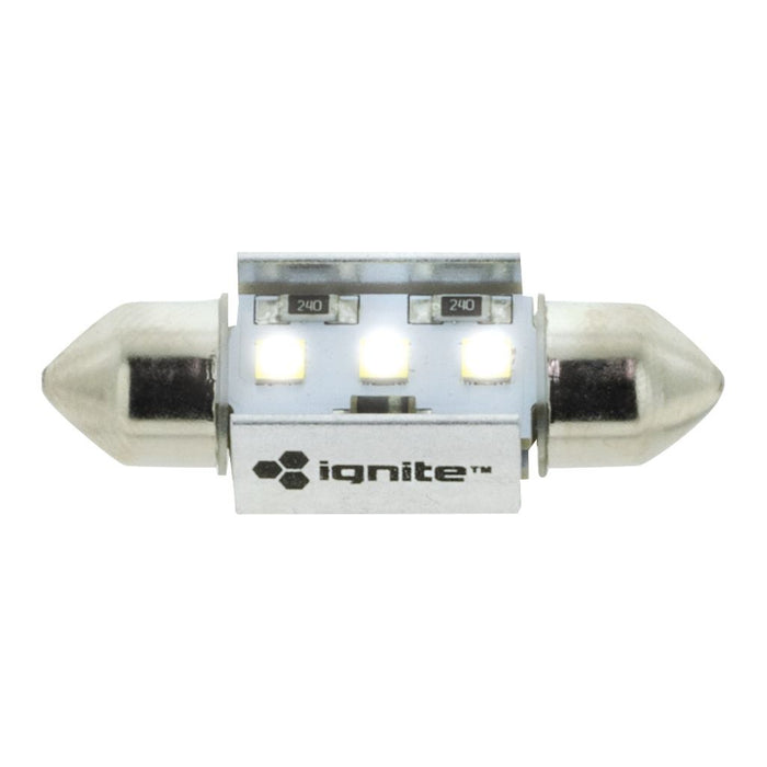 Ignite FESTOON 36MM WHITE 12V 220 LUMENS (PKT1)