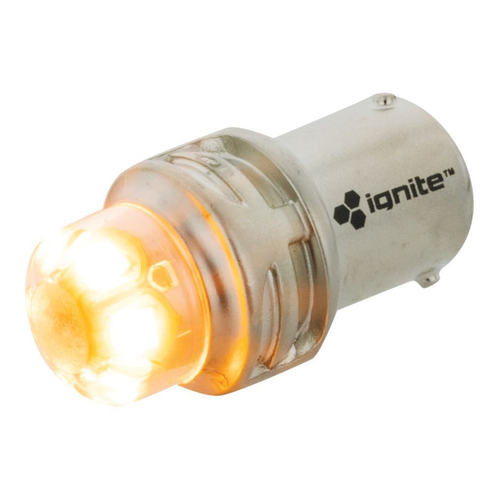 Ignite BAU15s Base amber 12/24V 900 Lumens (PKT2)