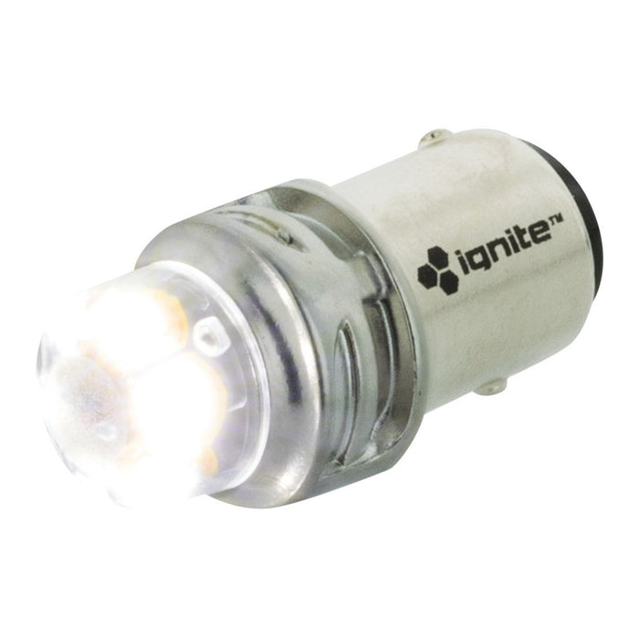 Ignite BA15s white 12/24V 900 Lumens (PKT2)