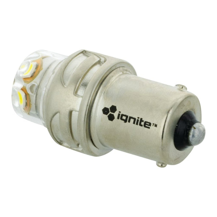 Ignite BA15s white 12/24V 900 Lumens (PKT2)