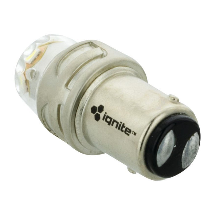 Ignite BAY15d Base white 12/24V 900 Lumens (PKT2)
