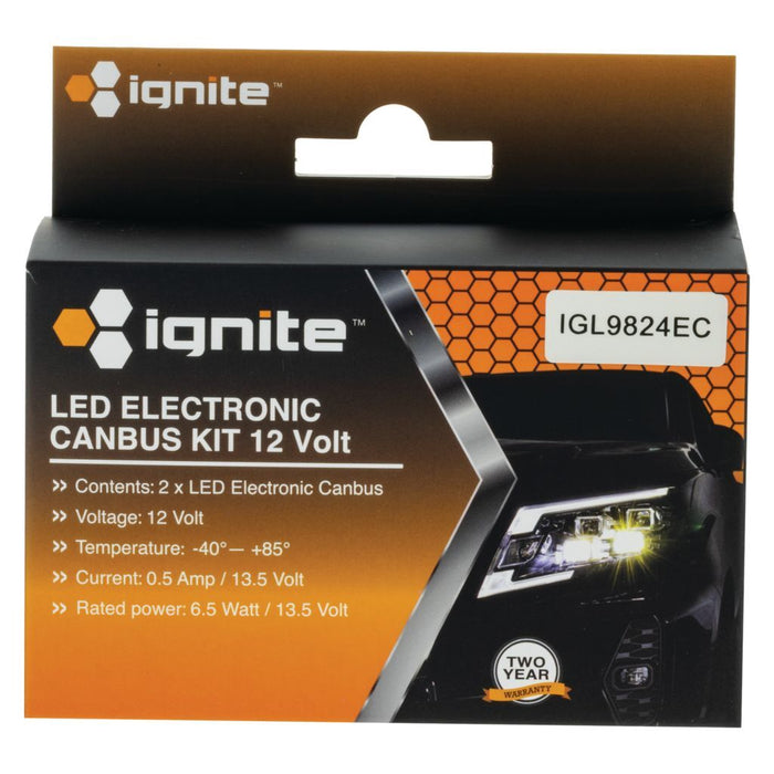 Ignite PSW24W & PSX26W ELECTRONIC CANBUS KIT 12V (PKT2)