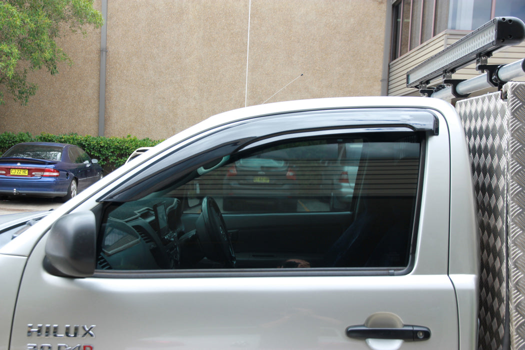 Bonnet Protector + Weather Shields to suit Toyota Hilux N90 Single Cab 2026+