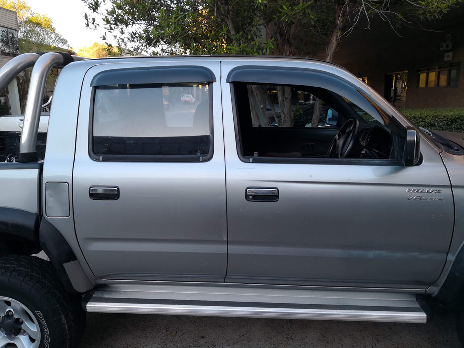 Premium Weathershields Window Visors Shields to suit Toyota Hilux 1997-2005