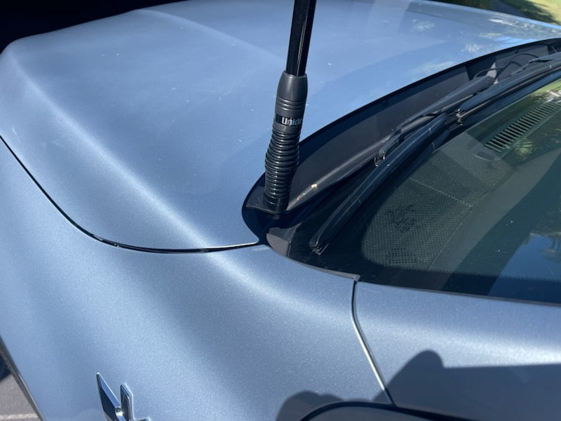 Bonnet Aerial UHF Antenna Bracket BB-072 to suit Mercedes X-Class Ute 2017+