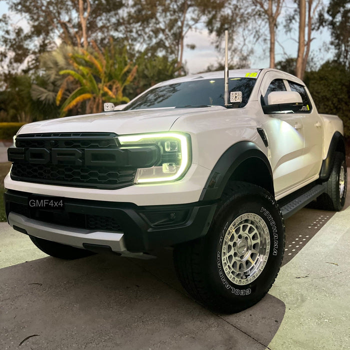 Bonnet LED Brackets (TALL) LB-057-T (PAIR) to suit Ford Ranger, Raptor & Everest RA 2022+
