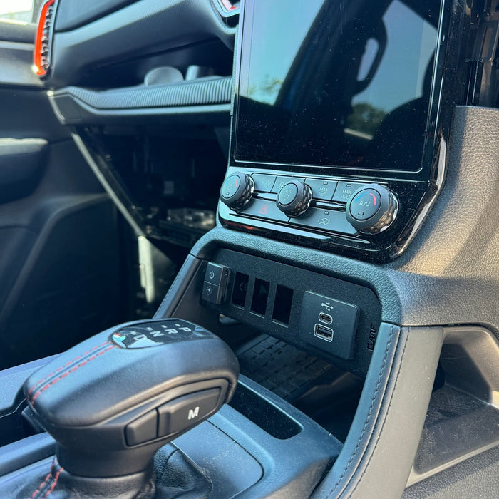Switch Panel to suit 12" Screen SW-1012 to suit Next Gen Ford Ranger Wildtrak, Limited, Raptor & Everest