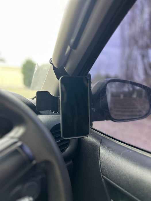 Phone & UHF Hand Piece Holder 4009-PH-D to suit Toyota Hilux N80 2015+