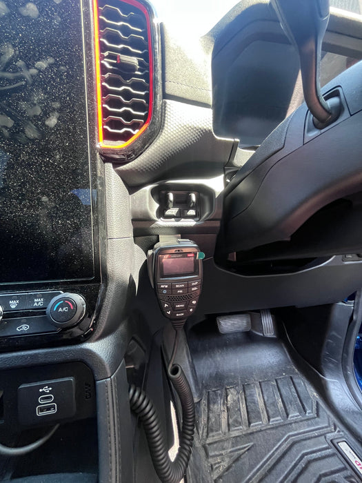 UHF Hand piece holder HP-202 to suit Ford Ranger RA, Raptor RA, Everest 2023+
