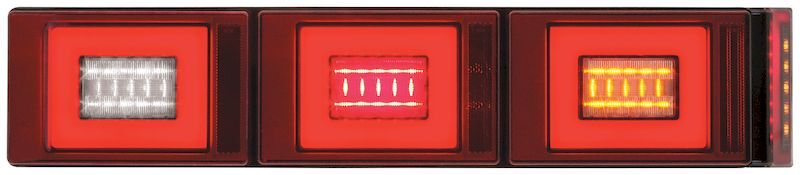Ignite Zeon LED Jumbo Triple Combination Lamp with Side Indicator Stop/Tail/Indicator/Reverse