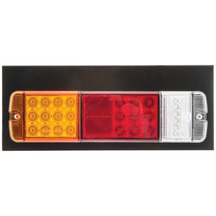 Ignite LED STOP/TAIL/IND/REV LAMP 10-30V W/METAL BRACKET 230mm LEAD