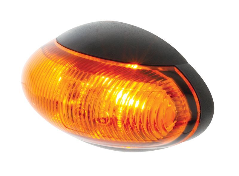 Ignite LED Marker Lamp Amber 10-30v 250mm Lead