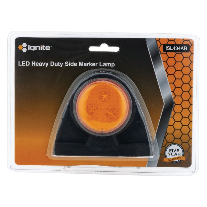 Ignite LED MARKER LAMP RED/AMBER 10-30V 400MM LEAD