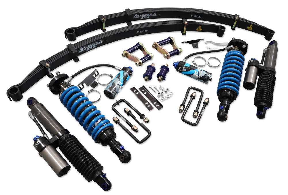 Fulcrum Suspensions 2-3 Inch Adjustable F4R Formula 4x4 Lift Kit to suit Isuzu D-Max 2012-2020 & Holden Colorado 2012-2020