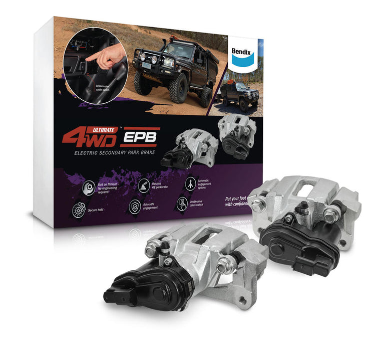 Fulcrum Suspensions Bendix Ultimate Electric Secondary Park Brake Kit to suit Toyota Land Cruiser 75, 76, 78 & 79 Series