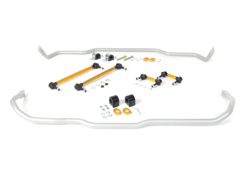 Fulcrum Suspensions Front and Rear Sway Bar - Vehicle Kit to Suit Audi, Seat, Skoda and Volkswagen PQ35 Fwd