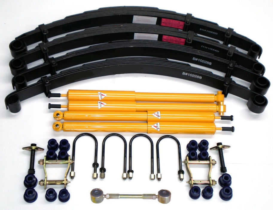 Fulcrum Suspensions 2 Inch 50mm Koni 4x4 Lift Kit to suit Toyota 4 Runner N5, N6 (Leaf Spring Front & Rear) 1984-1988