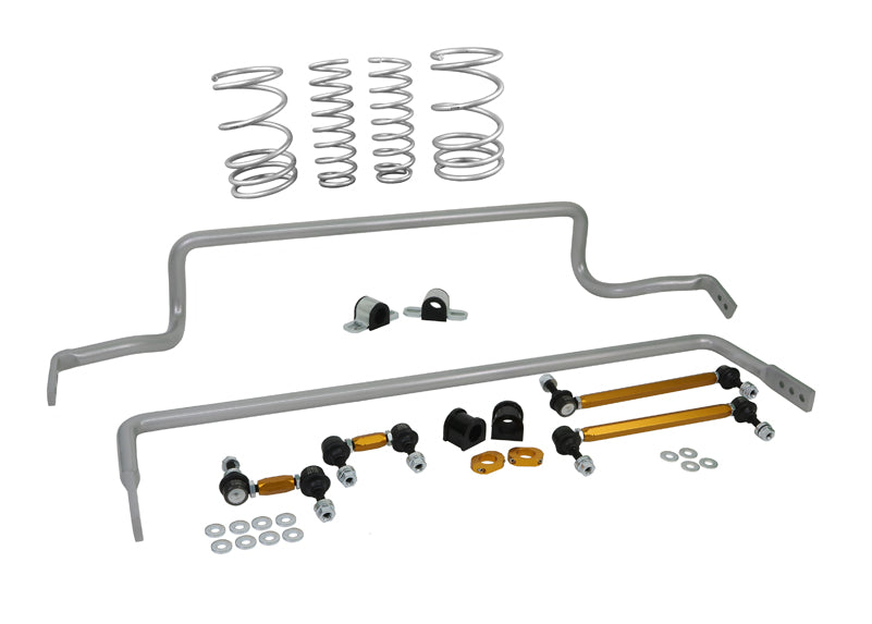 Fulcrum Suspensions Front and Rear Grip Series Kit to Suit Mitsubishi Lancer CJ, CY Fwd