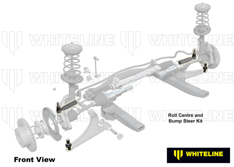 Fulcrum Suspensions Front Roll Centre/Bump Steer - Correction Kit to Suit Subaru Forester, Impreza, Levorg, Liberty and Outback