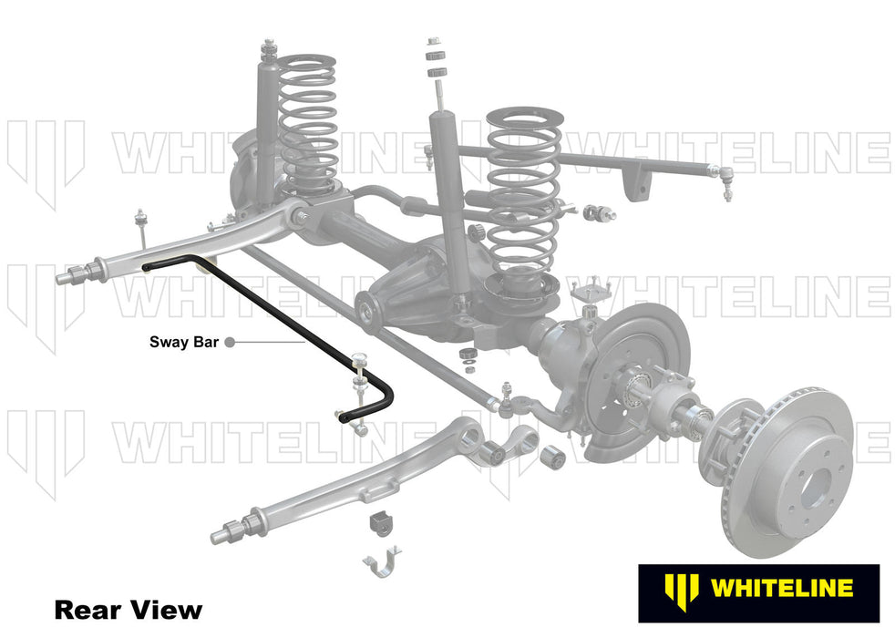 Fulcrum Suspensions Front Sway Bar - 20mm Non Adjustable to Suit Nissan Patrol GU Wagon