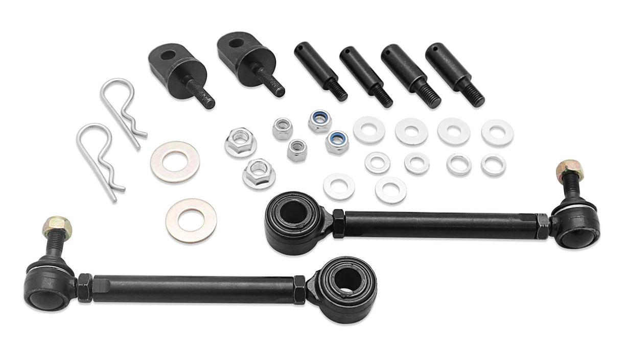 Fulcrum Suspensions Front Extended Heavy Duty Sway Bar Link with quick release to suit Jeep Wrangler TJ