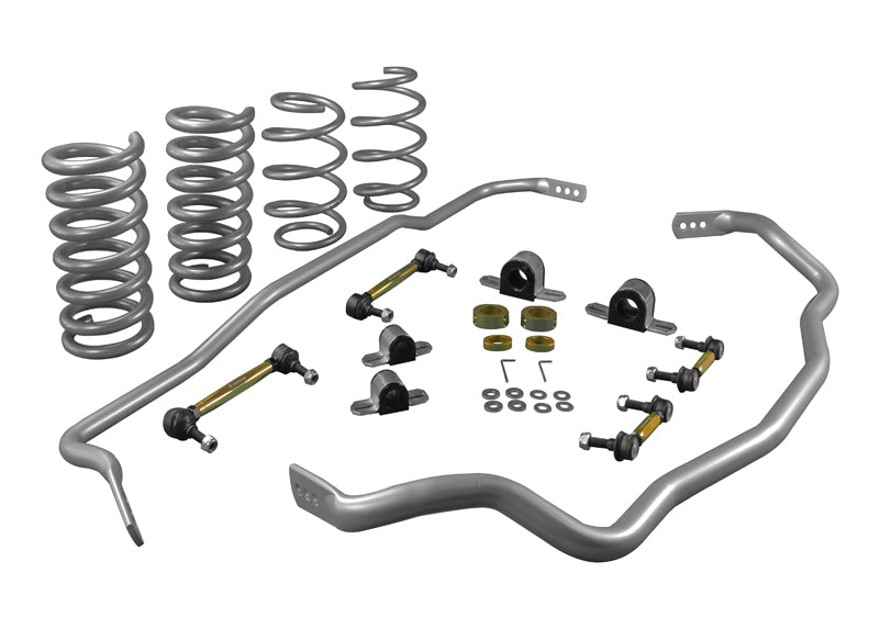 Fulcrum Suspensions Front and Rear Grip Series Kit to Suit Ford Mustang S550 FM, FN