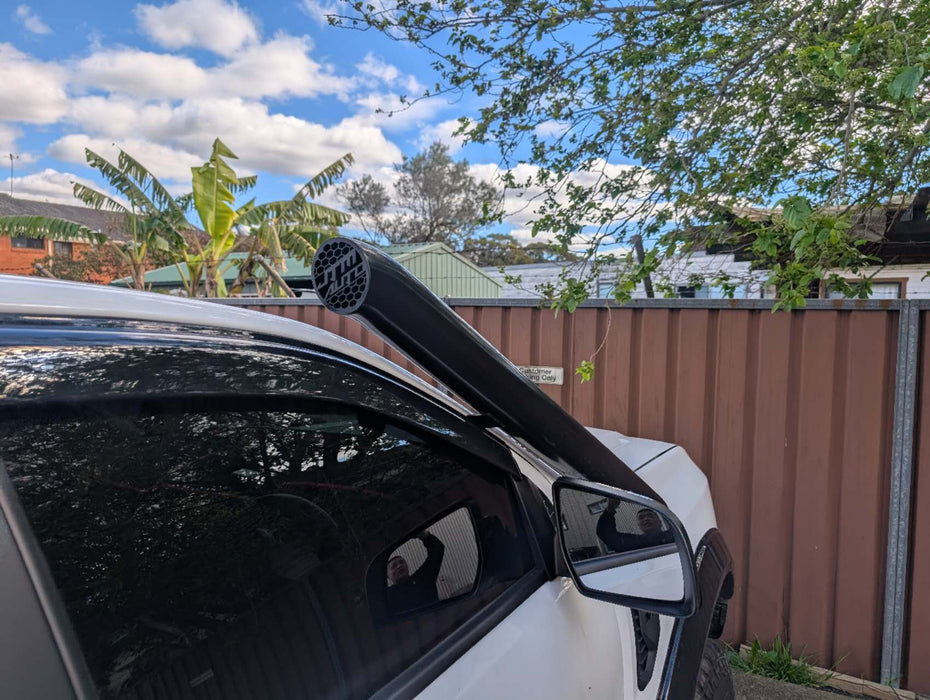 High Grade Stainless Steel Black Snorkel Kit to suit Ford Ranger New Gen 2022+