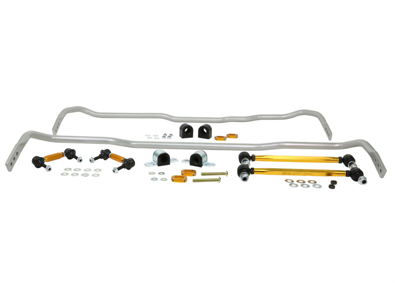 Fulcrum Suspensions Front and Rear Sway Bar - Vehicle Kit to Suit Audi, Seat, Skoda and Volkswagen PQ35 Fwd