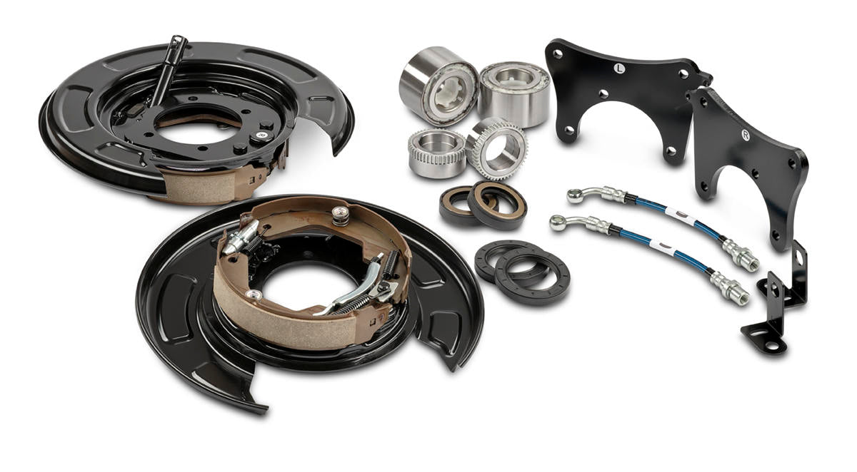 Fulcrum Suspensions Rear 2" 4WD Drum Upgrade Kit to suit Mitsubishi Triton MQ, MR 2015-on requires 15" wheels or larger