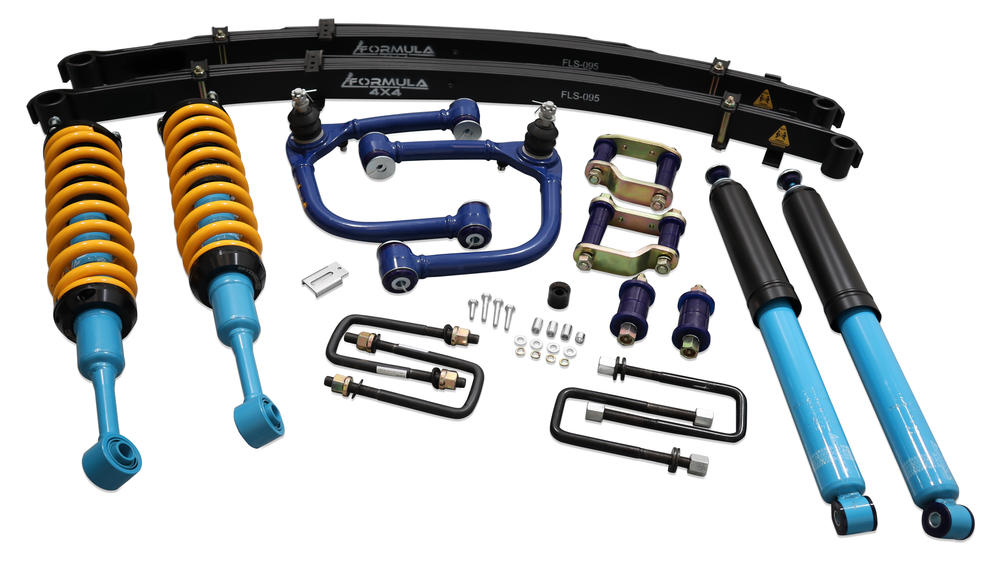 2 Inch 50mm Formula 4x4 Lift Kit with Height Adjustable ReadyStruts to suit Toyota Hilux GUN 2022-on Rogue (wide-body) variants & GR Sport 2023-on