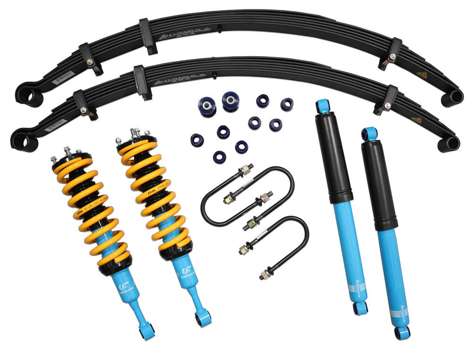 Fulcrum Suspensions 2 Inch 50mm Formula 4x4 Lift Kit with Height Adjustable ReadyStruts to suit GWM Ute, Cannon 2020-on