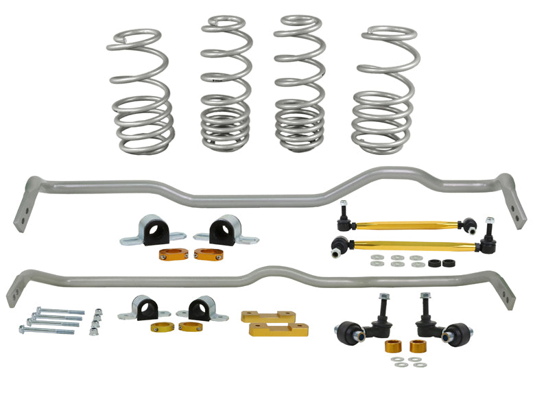 Fulcrum Suspensions Front and Rear Grip Series Kit to Suit Volkswagen Golf R Mk7, 7.5