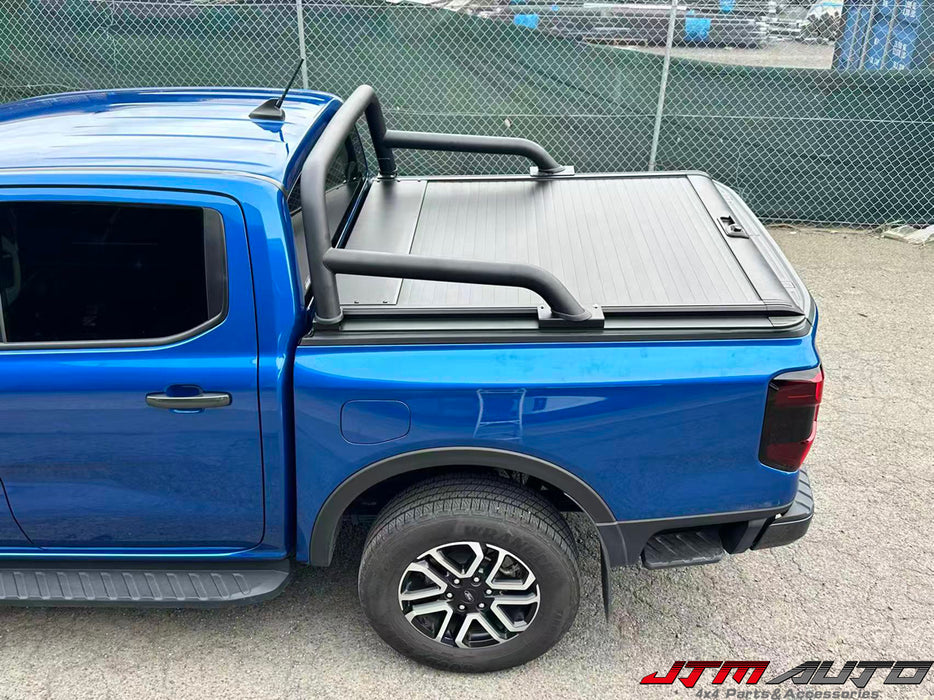 Alloy Roller Shutter Tonneau Hard Lip with LED to suit Ford Ranger NEW Gen 2022+