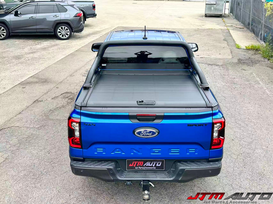 Alloy Roller Shutter Tonneau Hard Lip with LED to suit Ford Ranger NEW Gen 2022+