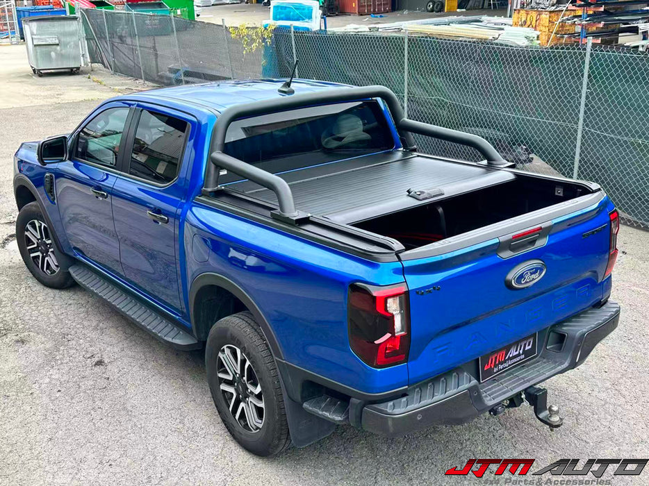 Alloy Roller Shutter Tonneau Hard Lip with LED to suit Ford Ranger NEW Gen 2022+
