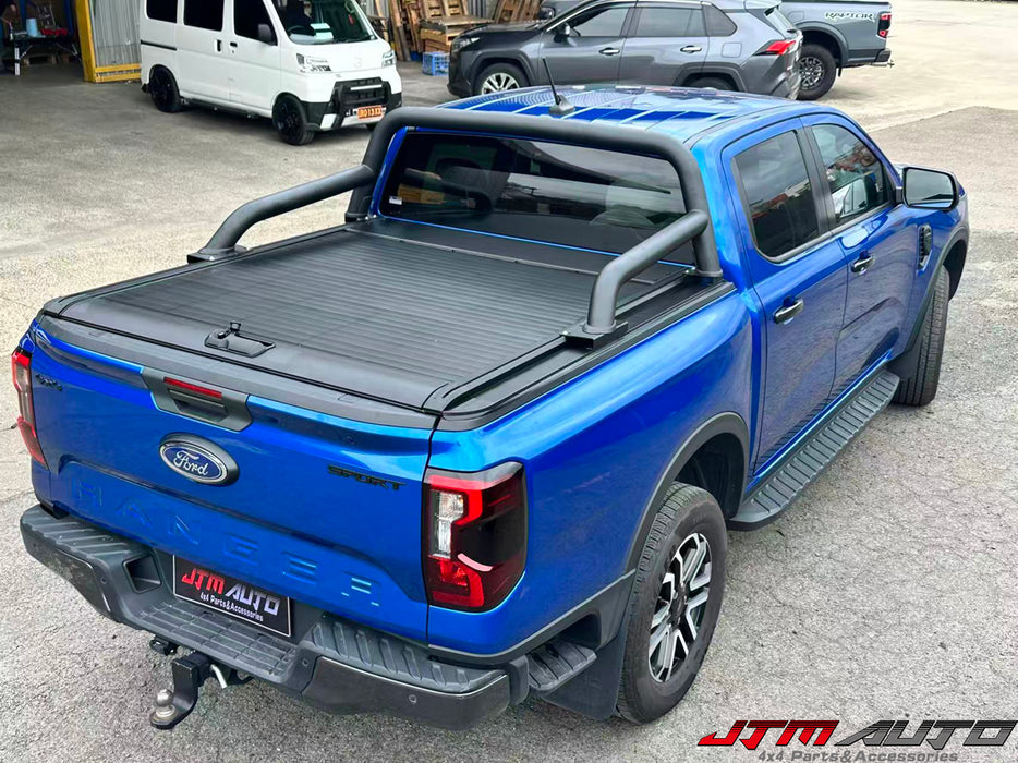 Alloy Roller Shutter Tonneau Hard Lip with LED to suit Ford Ranger NEW Gen 2022+