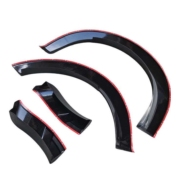 4 inch Slim Fender Flares (Without Sensor Holes) Black Guard to suit Ford Ranger Next Gen Wildtrak 2022+