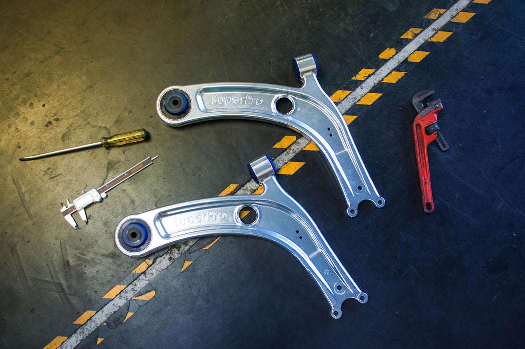 Fulcrum Suspensions Front Lower Performance Control Arm Assembly Kit excluding Ball Joints to suit Audi, Seat, Skoda & VW